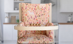 Timouny - Réducteur chaise haute bois – Modèle Licorne