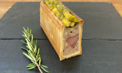 Elevage Les Blancs de l'Ouest - Mini pâté en croûte - Canard pistaches - 10 tranches