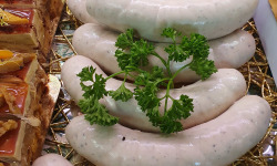 Ferme de la Paumerais - BOUDIN BLANC AUX MORILLES - 750 Gr (6 boudins)