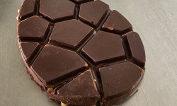 La confiserie d’antan 100% bio - ablette Œuf Chocolat noir & Amandes Torréfiées – 95g