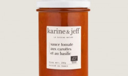 Karine & Jeff - Sauce tomate aux carottes et au basilic 6x200g