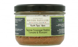 Maison PAPILLON - Artisan depuis 1955 - Terrine au Fromage de Brebis Tomate et Romarin 160g