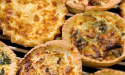 Christian Boudes - 2 Quiches au jambon 300g