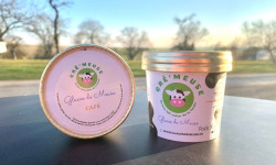Glaces de Meuse - Lot P'tits Pots "Café" - Crème glacée (90 gr)