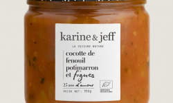 Karine & Jeff - Cocotte de fenouil, potimarron et figues