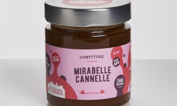 Les Délices de l’Ogresse - Confiture Bio Mirabelle Cannelle 220g