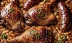 L'OLIVERAIE DU COUDON - [Précommande] CASSOULET AUX CUISSES DE CANARD CONFITES 3KG