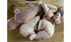 Ferme ALLAIN - Poulet fermier en morceaux - 1,4kg