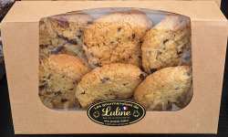 Les Gourmandises de Luline - Cookies aux pépites de chocolat x6