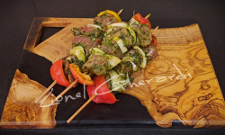 Boucherie Charcuterie Traiteur Lionel Ghérardi - Brochette d'Agneau marinée à l'ail des ours x 2
