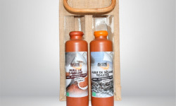 Adal Terra - Coffret cadeau - Coffret Huiles de Cameline Bio et Sésame Toastée Biodynamique 2X200ml