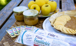 Ferme Sereine en Périgord - Kit - 2 Tartes aux Pommes - Pâtes Feuilletées