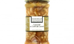 Maison PAPILLON - Artisan depuis 1955 - Cassoulet au Confit de Canard 800g