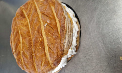 Mademoiselle Fayel - Galette des rois glacée  crème glacée chocolat sorbet poire