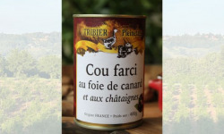 Ferme de Pleinefage - Cou farci au foie de canard et aux châtaignes - Boîte de 400gr