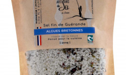 Artisans du Sel - Sel de Guérande aux Algues 200g x 12
