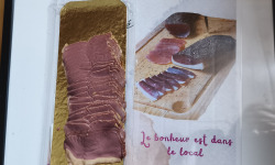 Les Délices du Coin - Filet de canard fumé tranché (env 20 tranches)