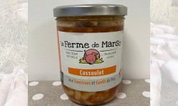 La Ferme de Marso - Cassoulet saucisses et confit de porc