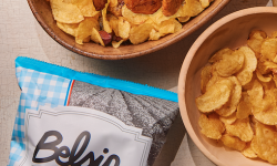 Chips BELSIA - Chips Artisanales au Sel de l’île de Ré - 150g x10