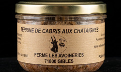 Ferme les Avoineries - Terrine de chevreau Châtaigne 180g