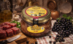 La Maison du Charolais - Cuisiné de Bœuf  AOP Bœuf de Charolles au cassis 500g
