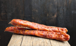 Elevage de Cochons en Forêt et Produits du Terroir Jurassien - Saucisses fumées à croquer x 2