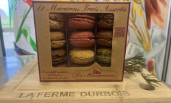 La Ferme Durbois - 12 Macarons assortis Famille POIRIER 200g