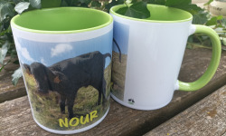 La Ferme de Souegnes - Mug bébé buffle personnalisé