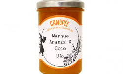 Biscuiterie des Vénètes - Canopée - Confiture de mangue, ananas, coco