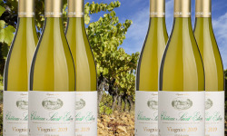 Château Saint Estève d'Uchaux - Viognier 100% Blanc Sec 2022 Anciennes Variétés AOP Côtes du Rhône x6