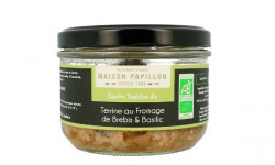 Maison PAPILLON - Artisan depuis 1955 - Terrine BIO Fromage de Brebis et Basilic 160g