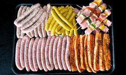 Le Lavandier Charcutier Pontivy - Colis Barbecue Gourmand (15pers) - Porc