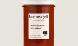Karine & Jeff - Sauce tomate aux olives 6x200g