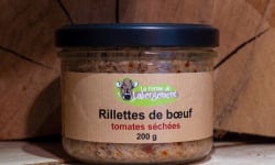 La Ferme de Labergement - Rillettes de bœuf tomates sechées 200 g