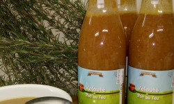 Ferme du caroire - Velouté de champignon au lait de chèvre