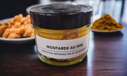 La table noire Eperluette - Moutarde au miel