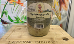La Ferme Durbois - Suprême de poulet à la crème 750g