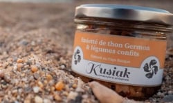 Kusiak - Emietté de thon germon et légumes confits - 100g