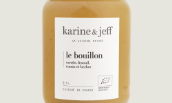Karine & Jeff - Le bouillon - carotte, fenouil, cumin et herbes