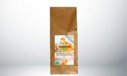 Adal Terra - Pâtes - Torsade aux Blés Anciens et Curcuma Biodynamiques 2KG