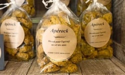 Piments et Moutardes du Périgord - Biscuit apéritif artisanal au sel des amis 200g