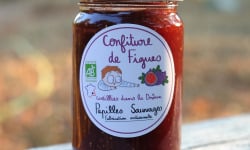 Papilles Sauvages - Confiture De Figues De La Drôme -350g - Bio