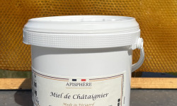 Apisphère - Miel de châtaignier seau 1,5kg