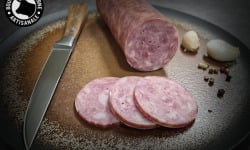 Boucherie Moderne - Saucisson nature à l’ail tranché - 200g