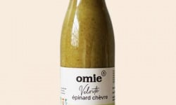 Omie - Velouté d'épinard chèvre bio - épinards français issus d'une filière équitable - 75 cl