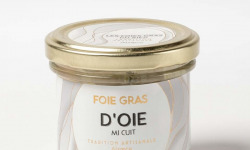 Les foies gras du Ried - Verrine Semi Conserve de Foie Gras de Canard Mi-Cuit 100g