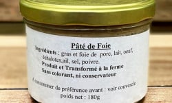 La Robinerie, Maison Kohler - Pâté de foie 180g