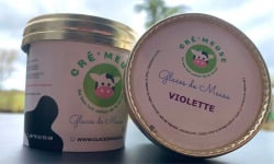 Glaces de Meuse - Crème Glacée Lot 20 P'tit Pot Violette 120mL