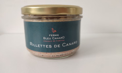 Ferme Bleu Canard - lot de 12 rillettes de canard