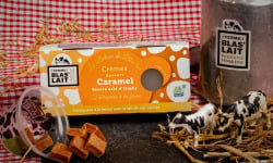 La Ferme de Blas'Lait - Lot Crèmes desserts Caramel beurre salé d'Isigny x8